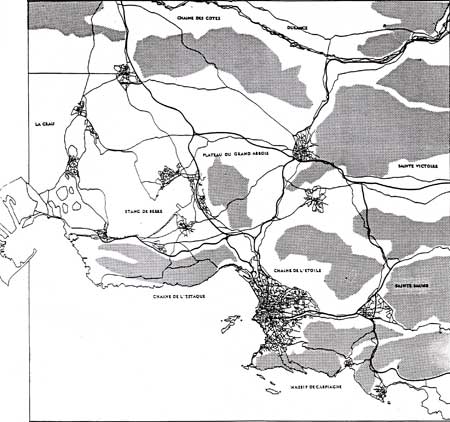 L'aire marseillaise, carte 3