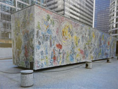 Chagall, monument, Chicago
